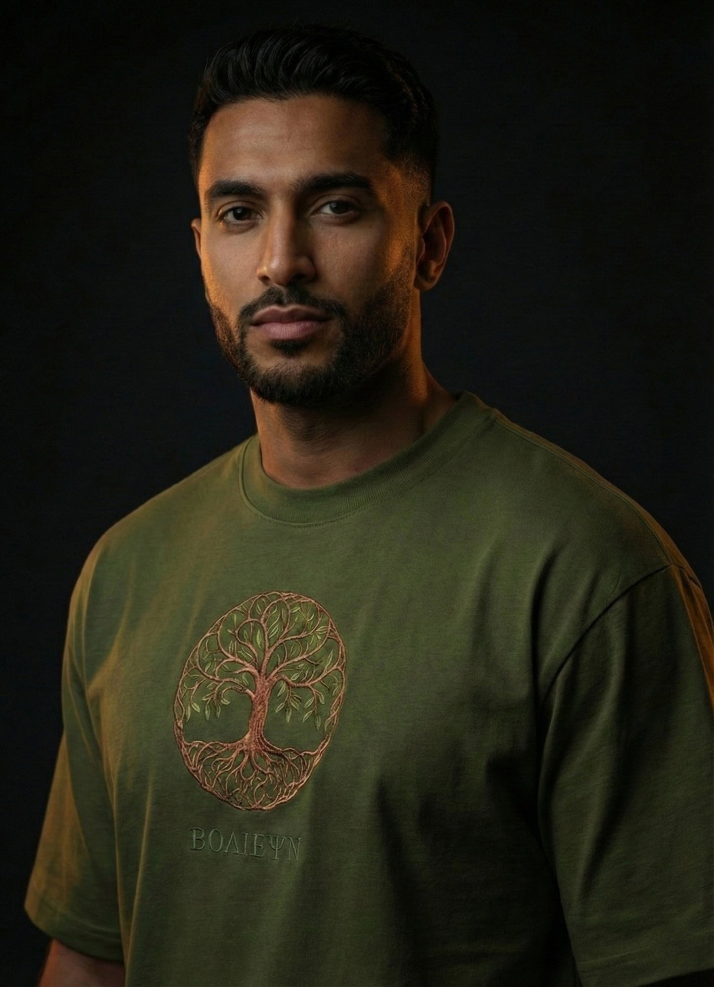 TREE OF LIFE Embroidered T-shirt