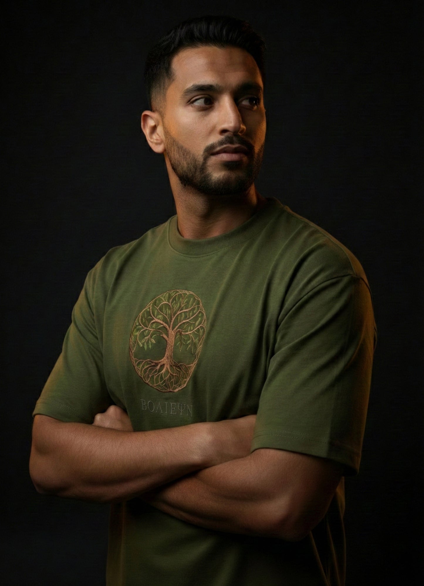 TREE OF LIFE Embroidered T-shirt